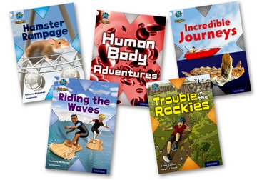 Project X - Origins: Level 10 Journeys/Going Places Mixed Pack of 5 + Guided Reading Notes