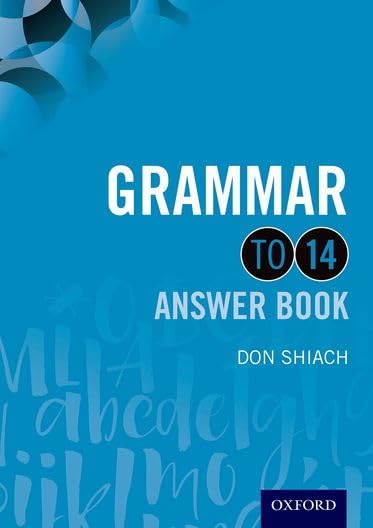 Grammar to 14: Answer Book