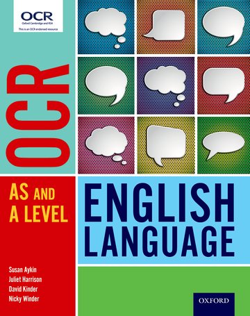 OCR AS/A Level English English Language Student Book