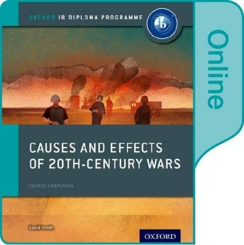 DP Causes and Effects of 20th Century Wars Online Course Book