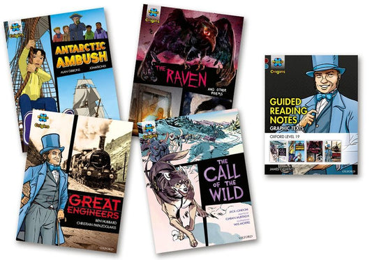 Project X - Origins: Graphic Texts Level 19 Mixed Pack of 4