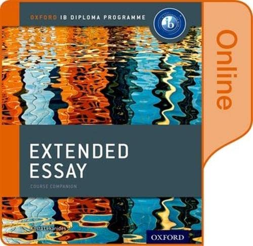 DP Extended Essay Online Course Book