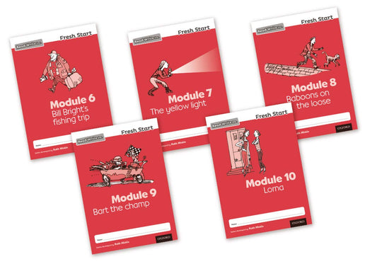 Read Write Inc. Fresh Start: Modules 6–10 Pack of 5 978 019