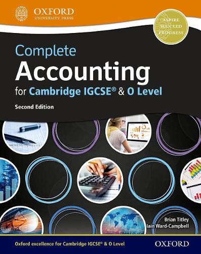 Complete Accounting for Cambridge IGCSE & O Level: Student Book (Second Edition)