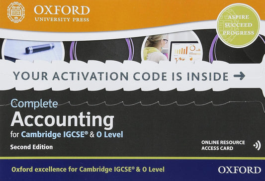 Complete Accounting for Cambridge IGCSE & O Level: Online Student Book (Second Edition)