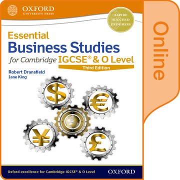 Essential Business Studies for Cambridge IGCSE & O Level: Online Student Book (Third Edition)