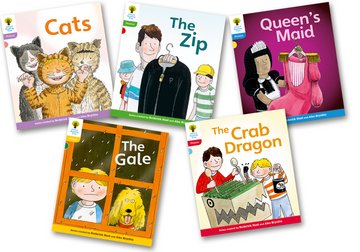 Oxford Reading Tree - Floppy's Phonics Fiction Level 1+-5 Super Easy Buy Pack