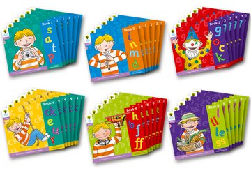 Oxford Reading Tree - Floppy's Phonics Level 1+ Class Pack of 36