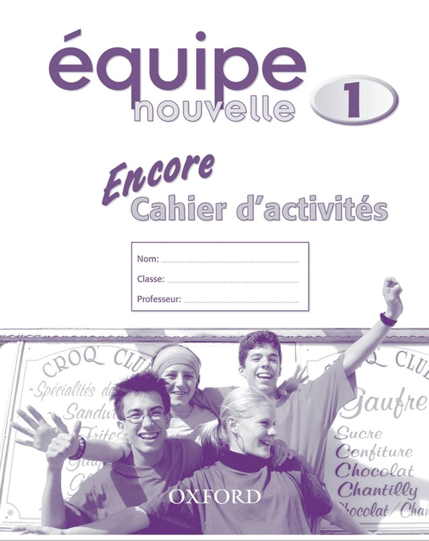 Equipe nouvelle: Workbook 1