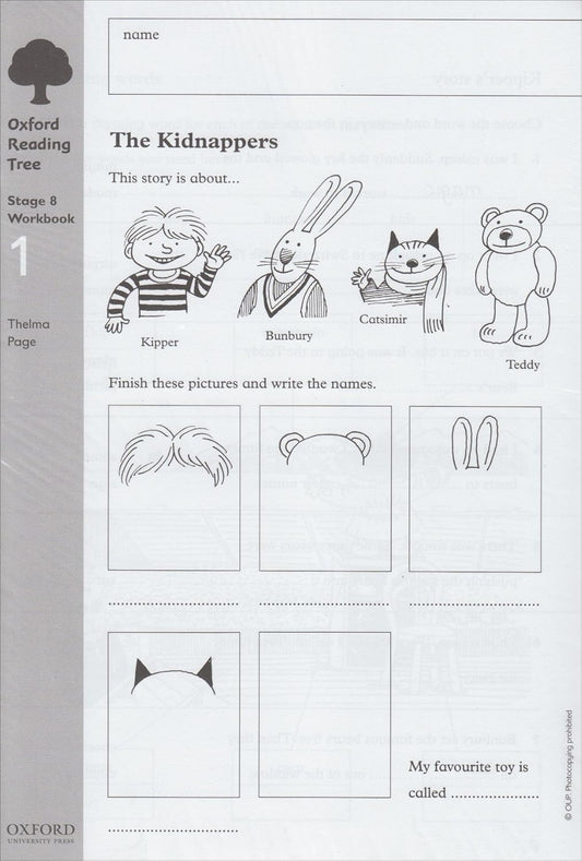 Oxford Reading Tree - Level 8 Workbook 1 Pack of 6