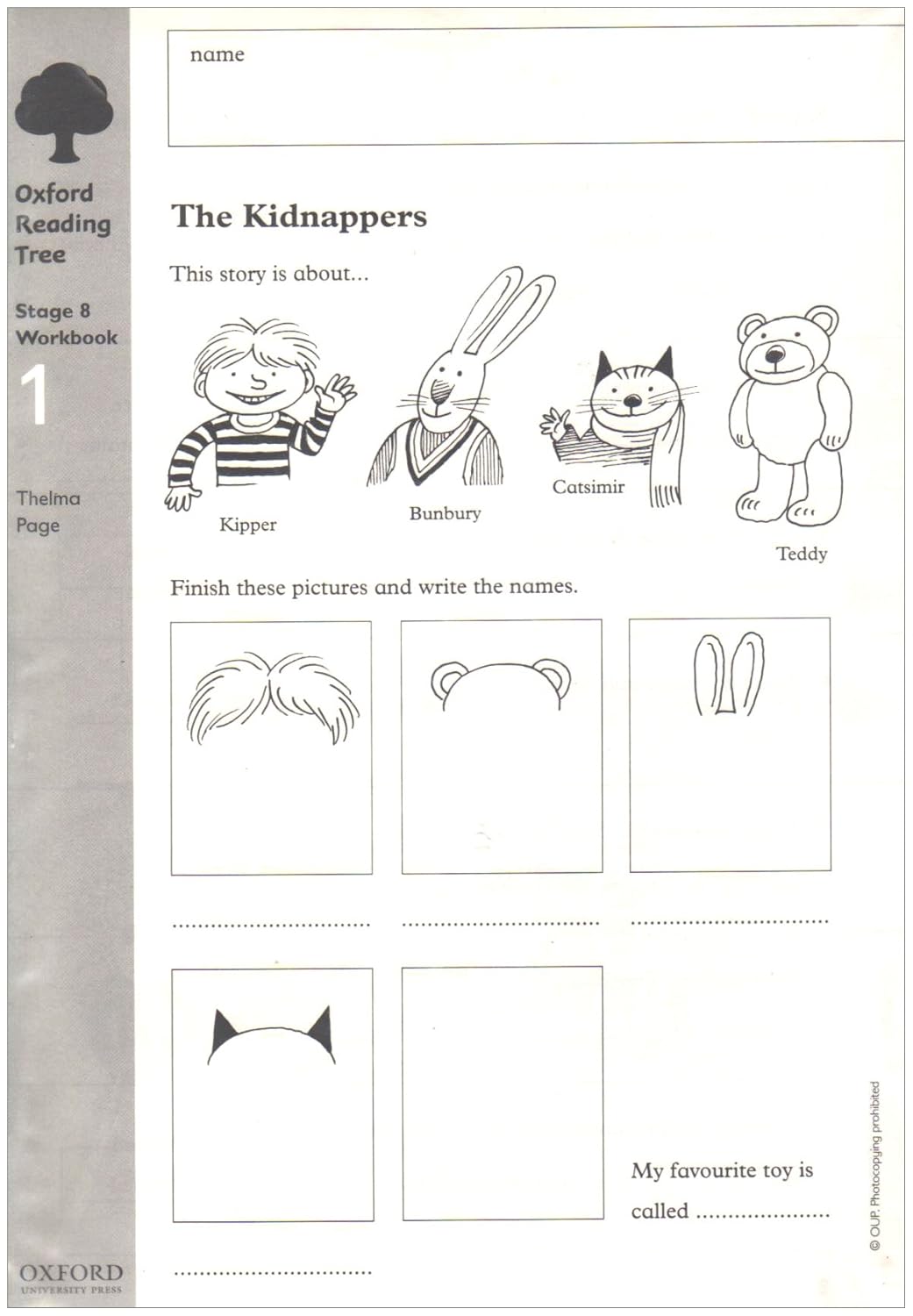 Oxford Reading Tree - Level 8 Workbook 1 Pack of 30