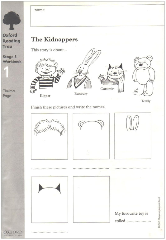 Oxford Reading Tree - Level 8 Workbook 1 Pack of 30