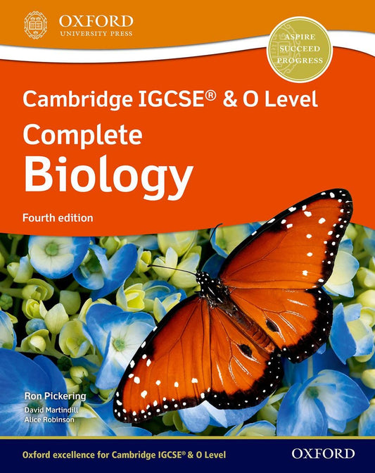 Cambridge IGCSE & O Level Complete Biology: Student Book (Fourth Edition)