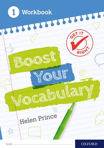 Get It Right: Boost your Vocabulary - Workbook 1 (Pack of 15)
