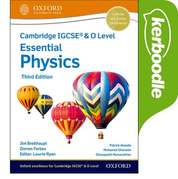 NEW Cambridge IGCSE & O Level Essential Physics Kerboodle (Third Edition)
