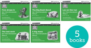 New Read Write Inc. Phonics: Green Storybooks, Set 1 Black & White Mixed Pack