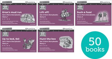 New Read Write Inc. Phonics: Purple Storybooks, Set 2 Black & White Class Pack