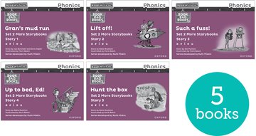 New Read Write Inc. Phonics: Purple Storybooks, Set 2 Black & White Mixed Pack