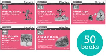 New Read Write Inc. Phonics: Pink Storybooks, Set 3 Black & White Class Pack
