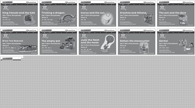 New Read Write Inc. Phonics: Grey Storybooks, Set 7 Black & White Mixed Pack