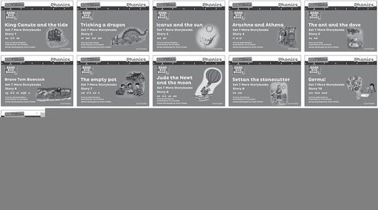 New Read Write Inc. Phonics: Grey Storybooks, Set 7 Black & White Mixed Pack