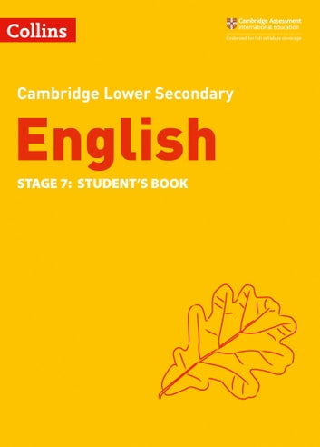 Mc Cambridge Lower Secondary English Student'S Book Ebdl Stage 7