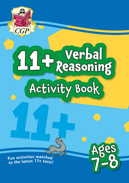 CGP 11+ Activity Book: Verbal Reasoning - Ages 7-8