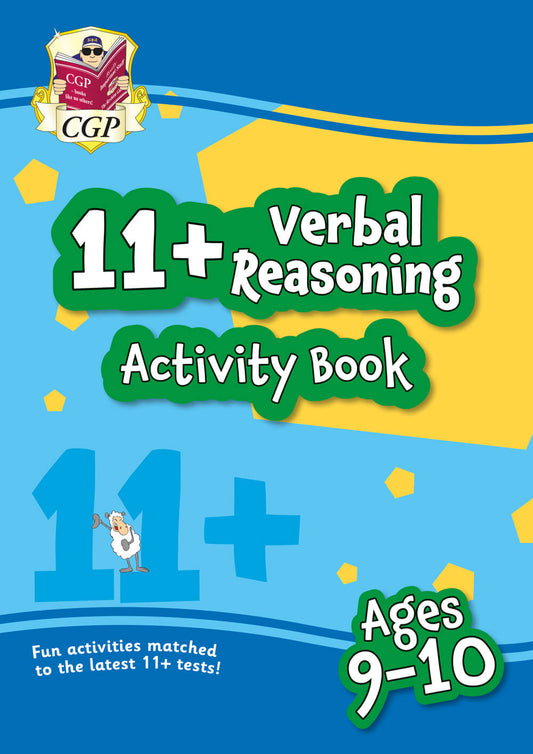 CGP 11+ Activity Book: Verbal Reasoning - Ages 9-10
