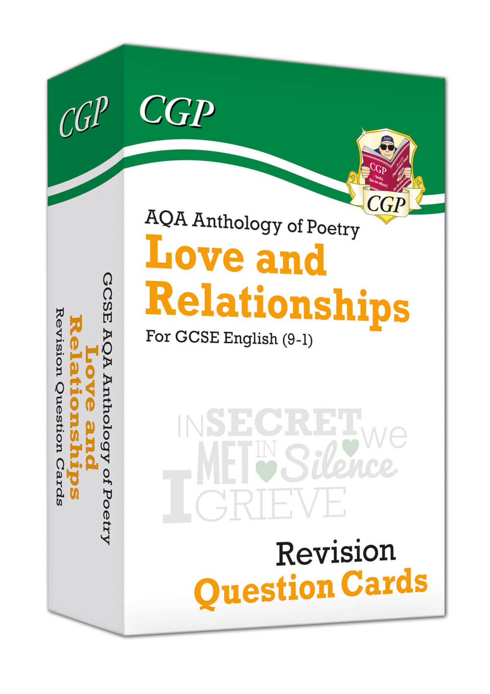 CGP GCSE English: AQA Love & Relationships Poetry Anthology - Revision Question Cards