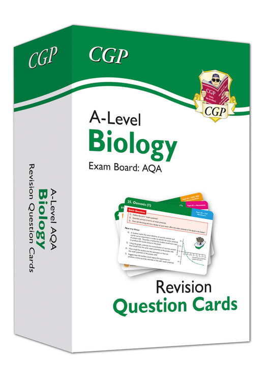 CGP A-Level Biology AQA Revision Question Cards