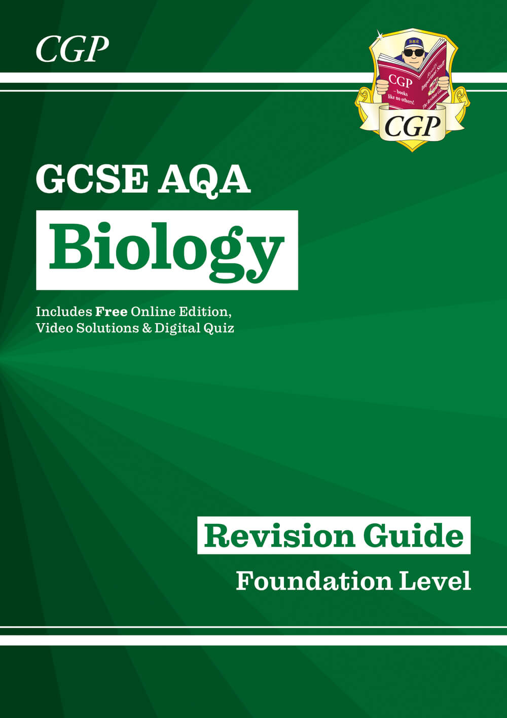 CGP GCSE Biology AQA Revision Guide - Foundation includes Online Edition, Videos & Quizzes