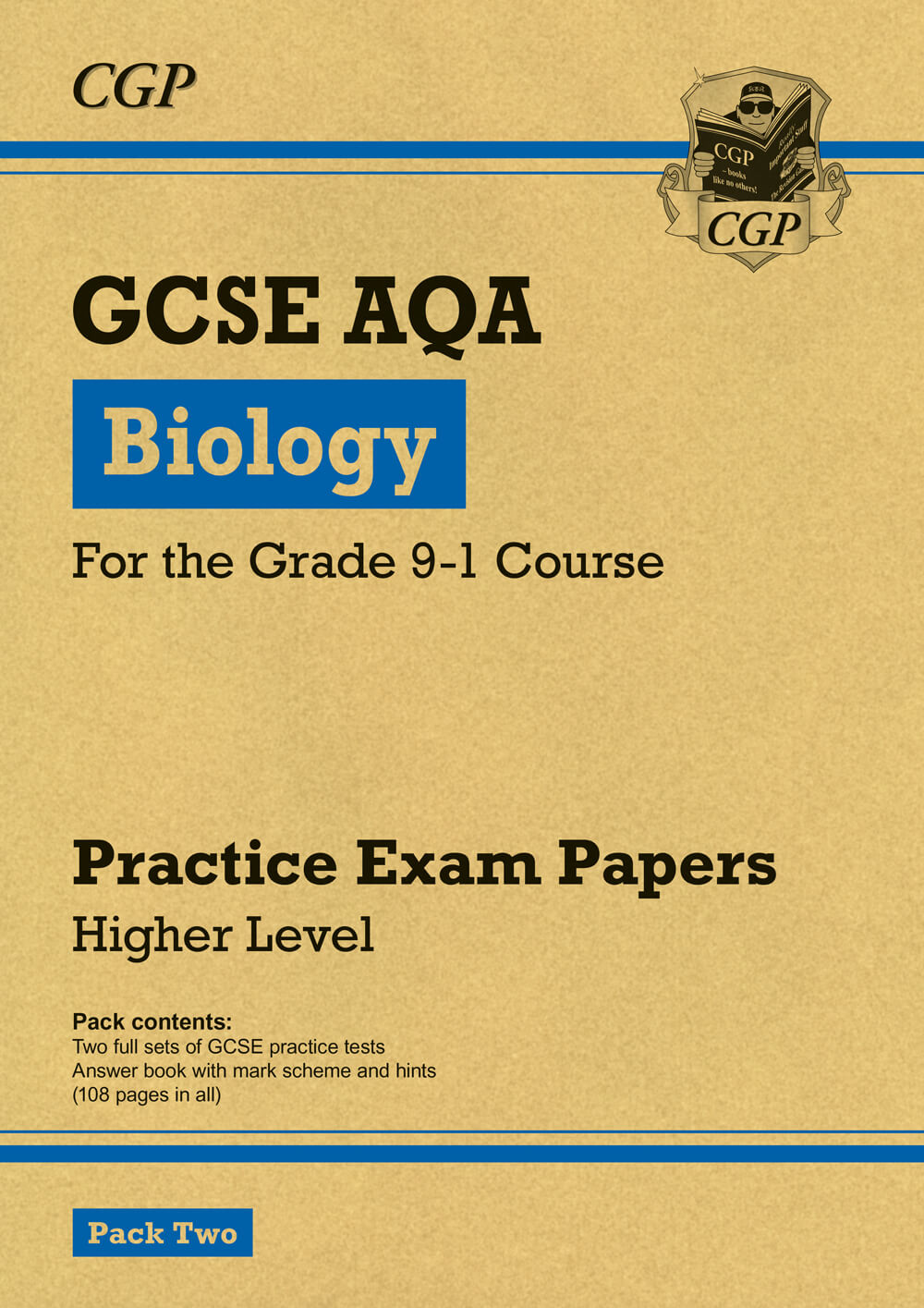 CGP GCSE Biology AQA Practice Papers: Higher Pack 2