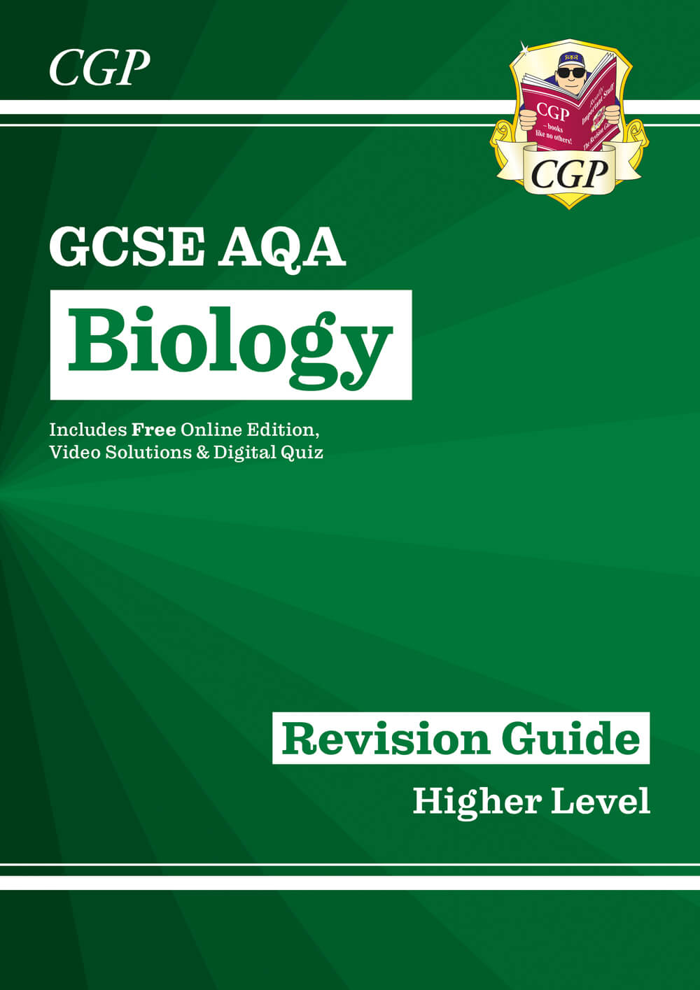 CGP GCSE Biology AQA Revision Guide - Higher includes Online Edition, Videos & Quizzes