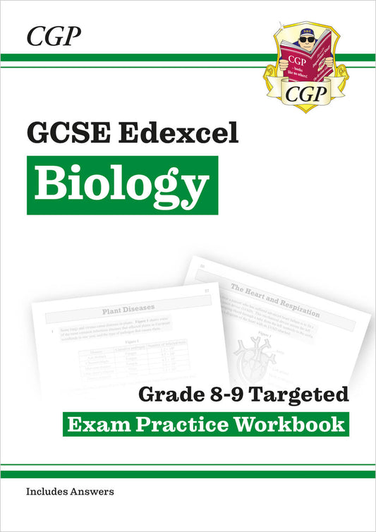CGP GCSE Biology Edexcel Grade 8-9 Targeted Exam Practice Workbook (includes answers)