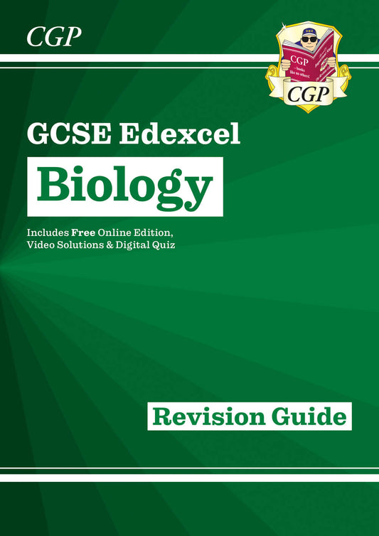 CGP GCSE Biology Edexcel Revision Guide includes Online Edition, Videos & Quizzes
