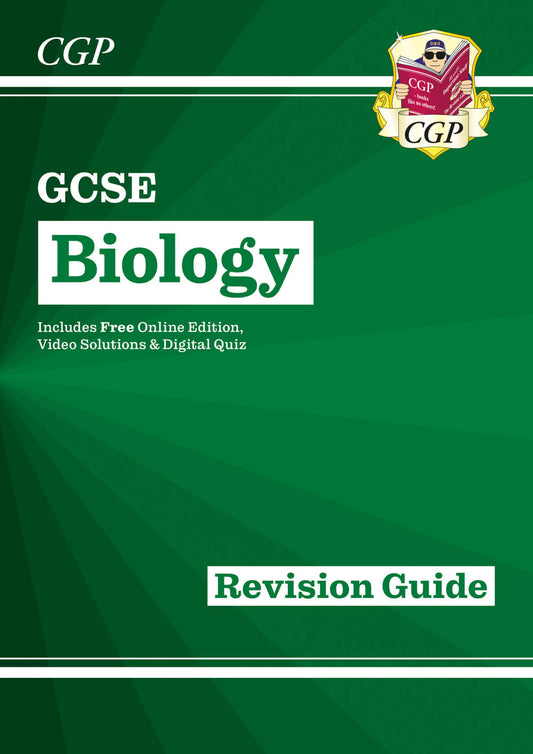 CGP GCSE Biology Revision Guide includes Online Edition, Videos & Quizzes