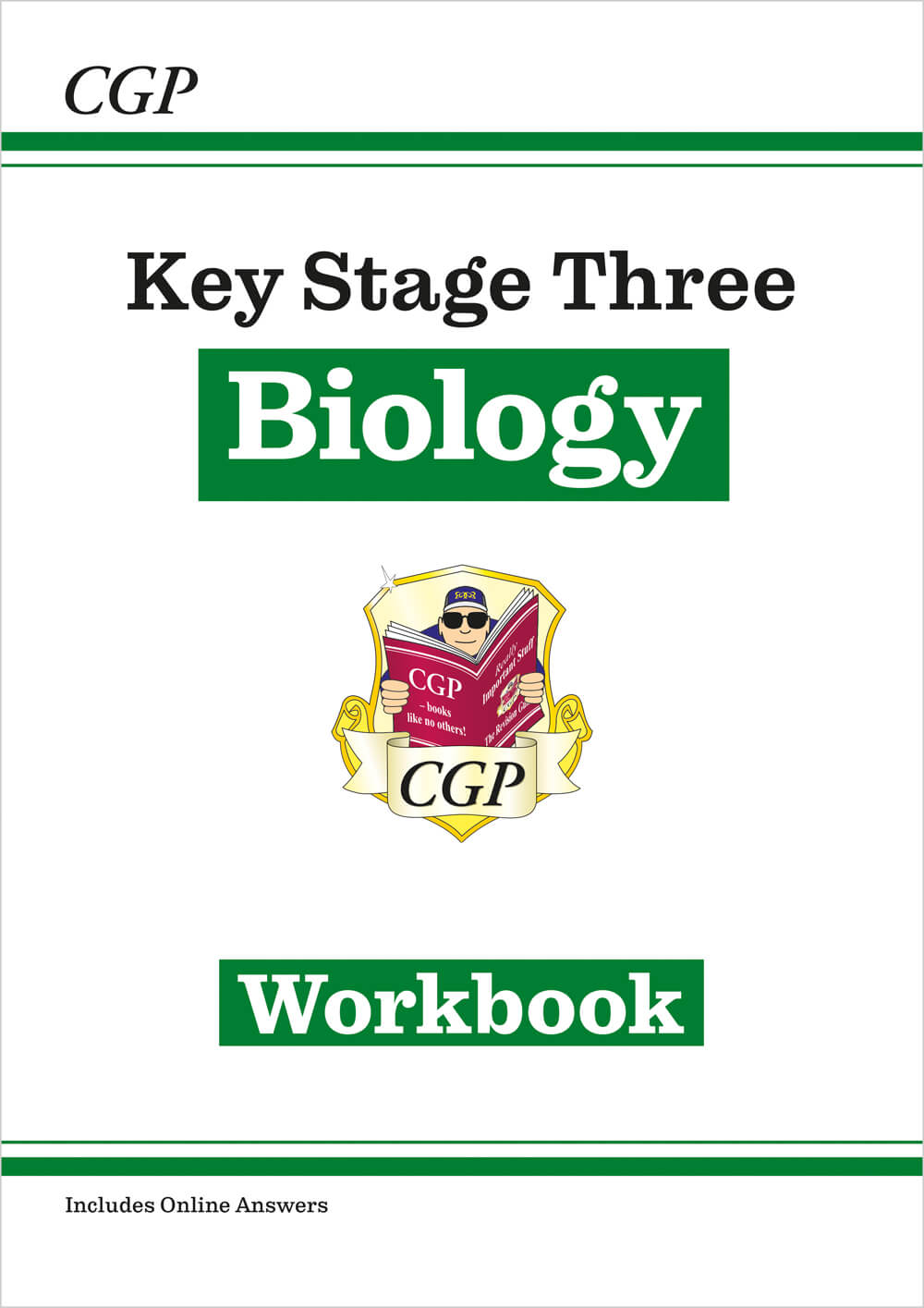 CGP KS3 Biology Workbook (includes online answers)