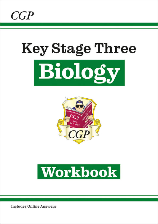 CGP KS3 Biology Workbook (includes online answers)