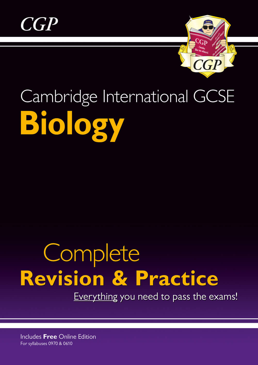 CGP Cambridge International GCSE Biology Complete Revision & Practice