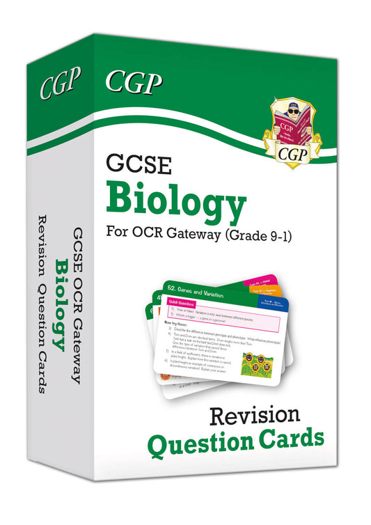 CGP GCSE Biology OCR Gateway Revision Question Cards