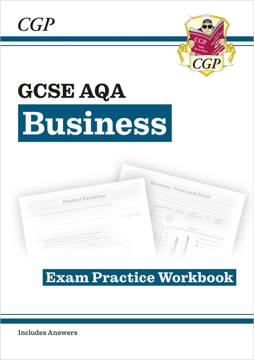 CGP New GCSE Business AQA Exam Practice Workbook (includes Answers)