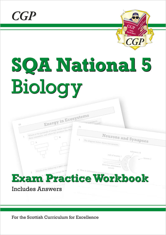 CGP National 5 Biology: SQA Exam Practice Workbook - includes Answers