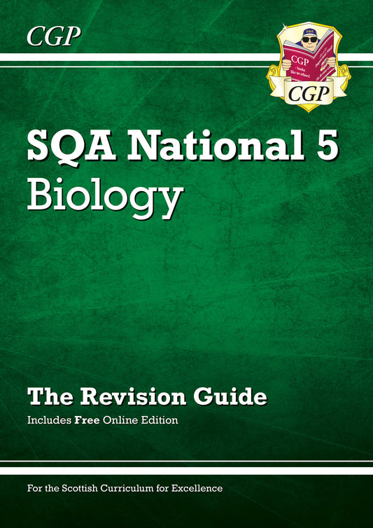 CGP National 5 Biology: SQA Revision Guide with Online Edition