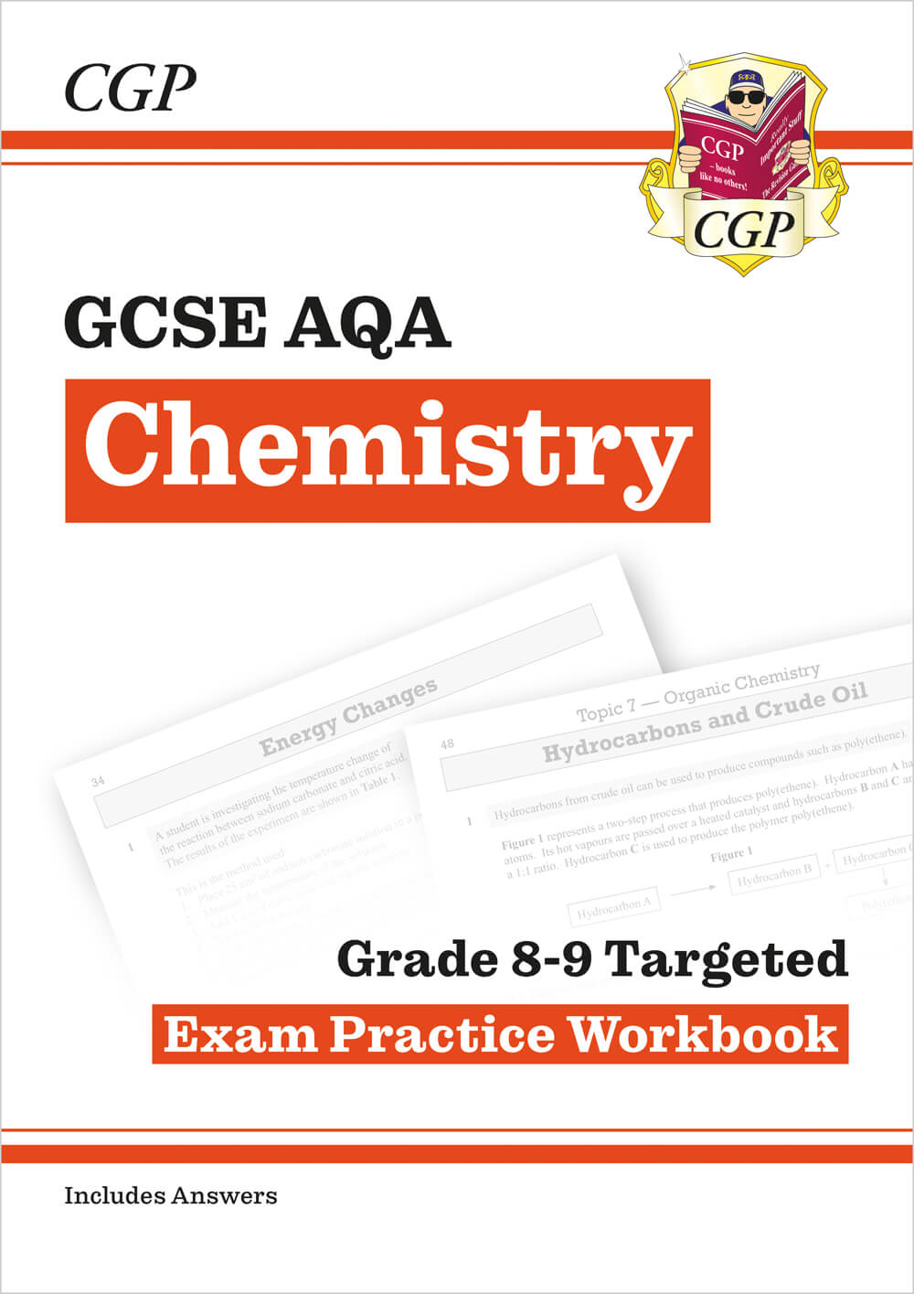 CGP GCSE Chemistry AQA Grade 8-9 Targeted Exam Practice Workbook (includes answers)