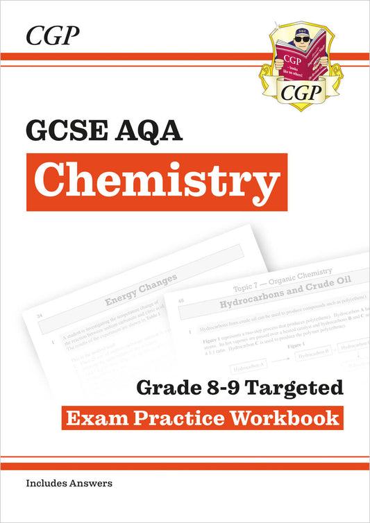 CGP GCSE Chemistry AQA Grade 8-9 Targeted Exam Practice Workbook (includes answers)