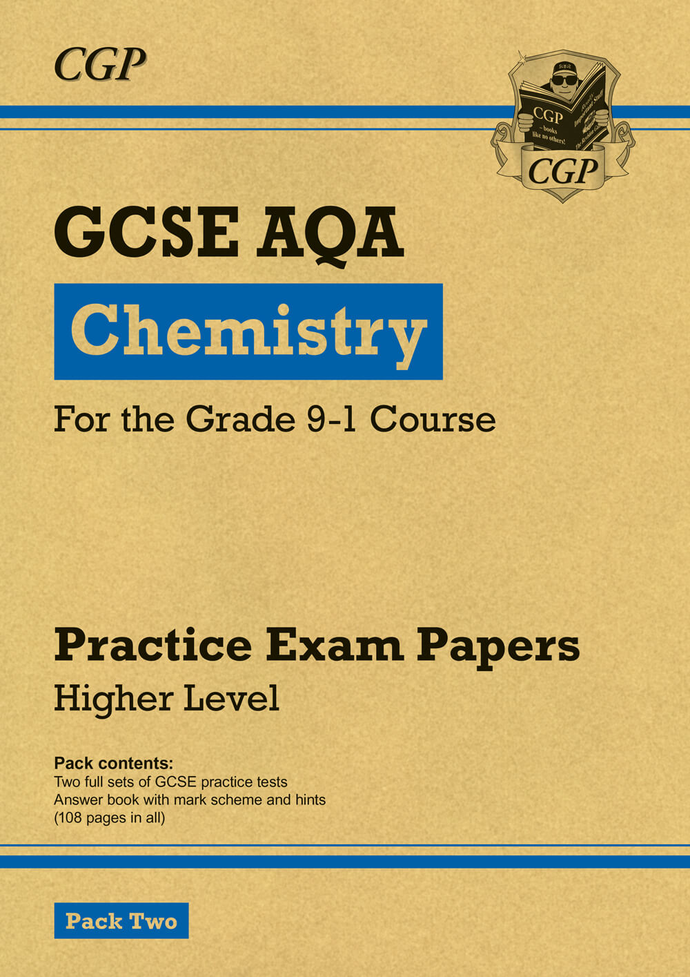 CGP GCSE Chemistry AQA Practice Papers: Higher Pack 2