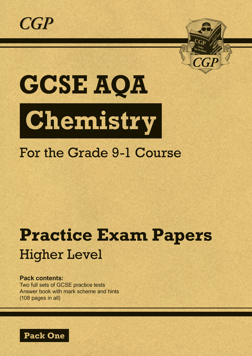 CGP GCSE Chemistry AQA Practice Papers: Higher Pack 1