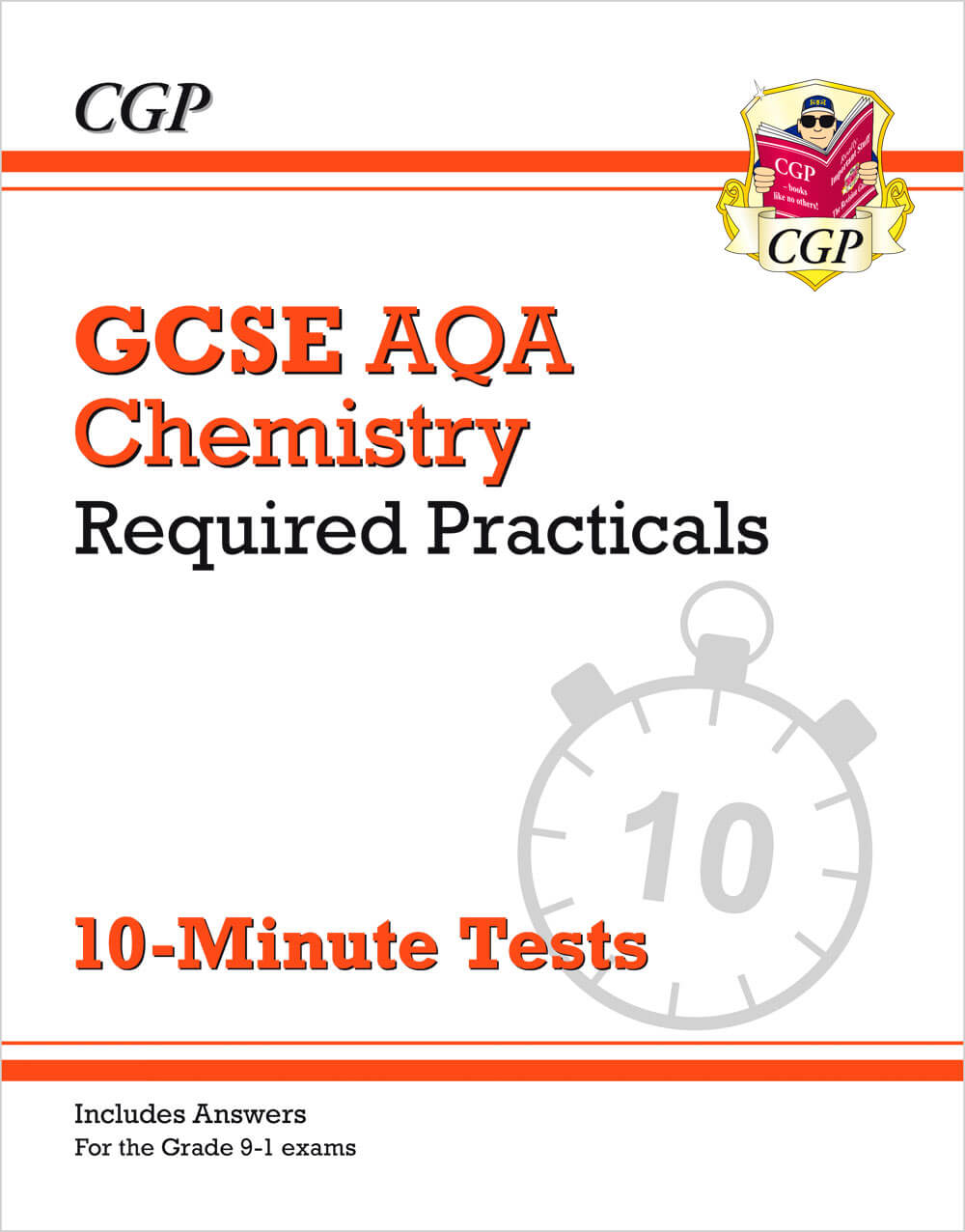 CGP GCSE Chemistry: AQA Required Practicals 10-Minute Tests (includes Answers)