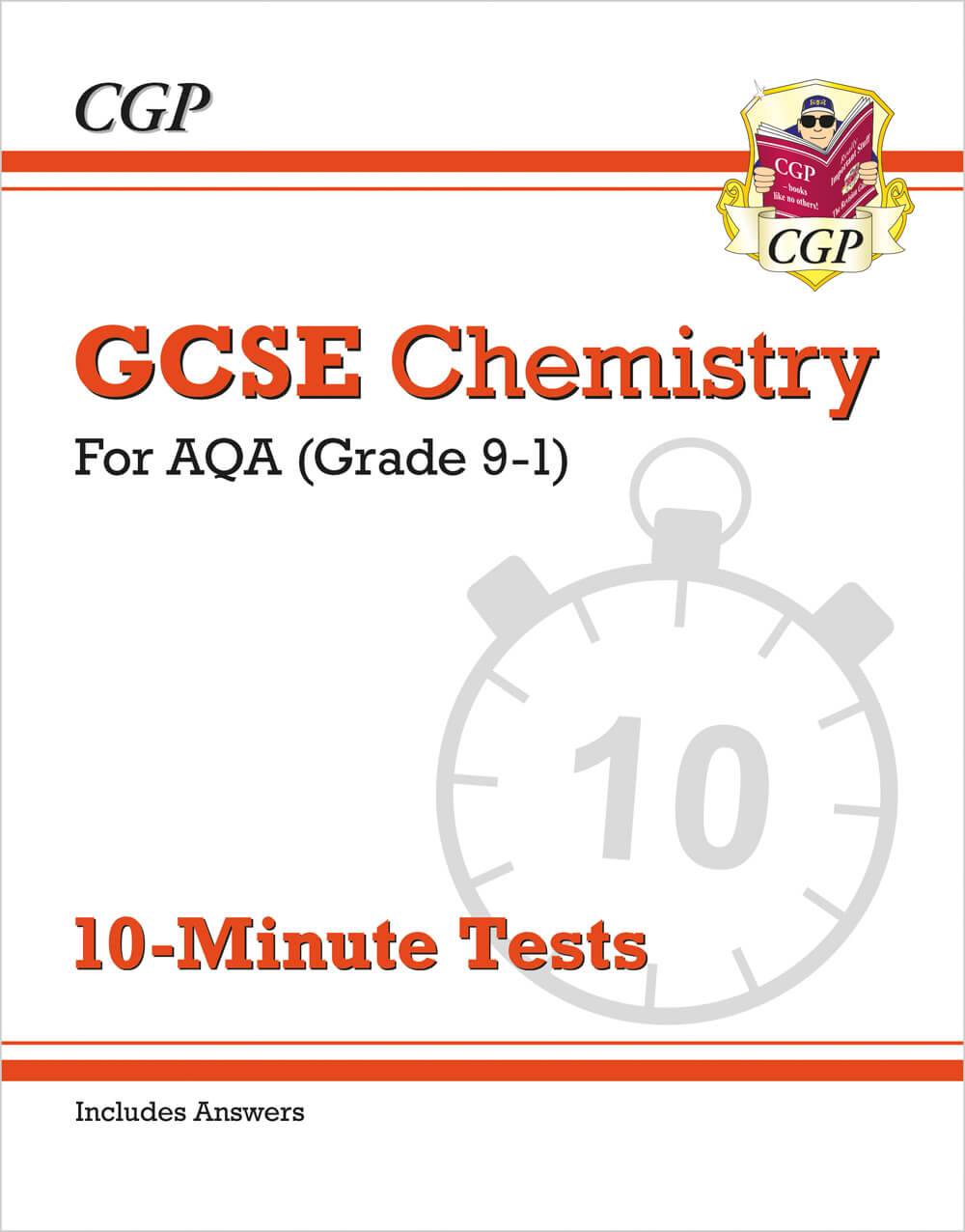 CGP GCSE Chemistry: AQA 10-Minute Tests (includes answers)
