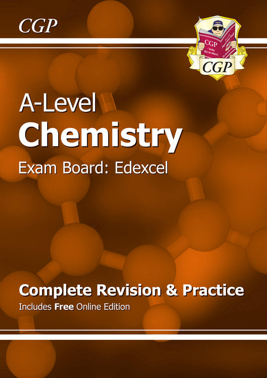 CGP A-Level Chemistry: Edexcel Year 1 & 2 Complete Revision & Practice with Online Edition